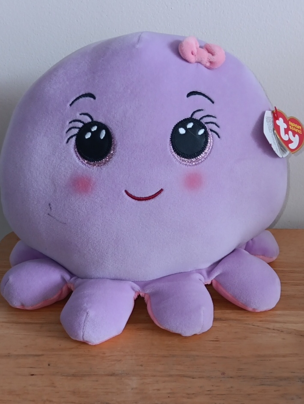 Ty squishy Beanie Octavia Octopus with Pen Mark